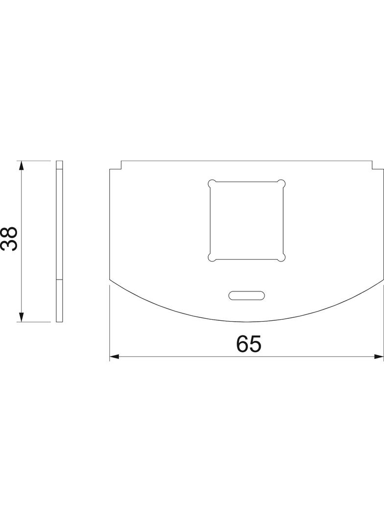 MP 2R LE, Płytka montażowa do GES R2