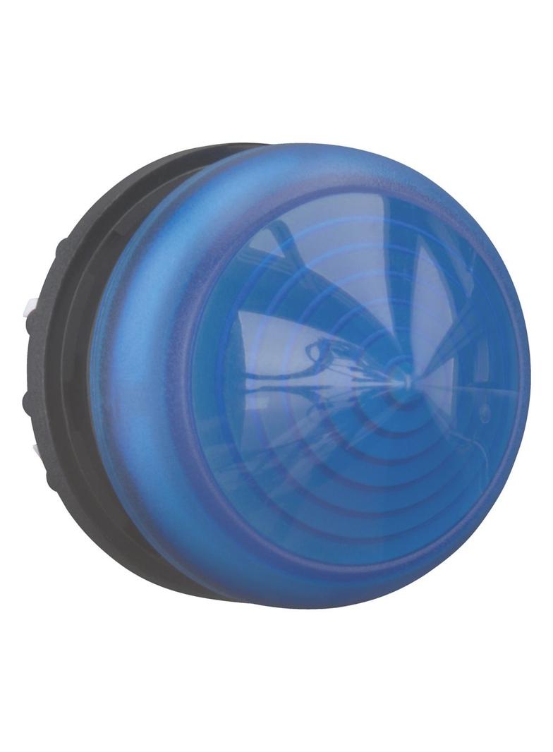 M22-LH-B Główka lampki sygnalizacyjnej 22mm wystająca niebieska 216782 EATON