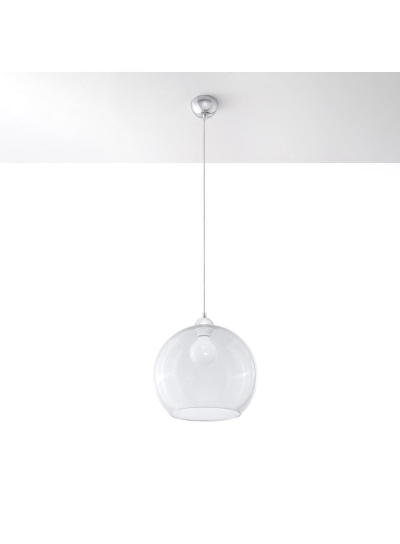 Sollux Lampa wisząca BALL transparentny SL.0248