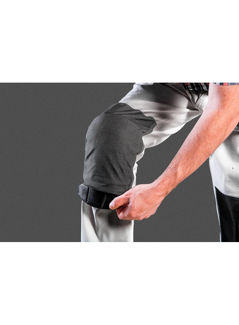 Spodnie robocze, białe, rozmiar LD/54