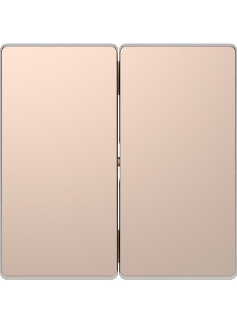 Merten, D-Life, klawisz podwójny, szampan metalik