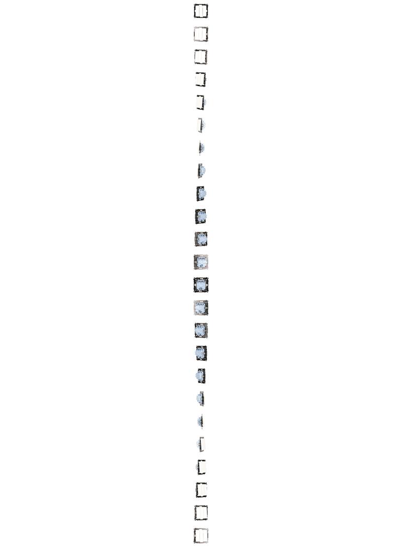 Simon 55 Przycisk zwierny potrójny szybkozłączka Biały mat