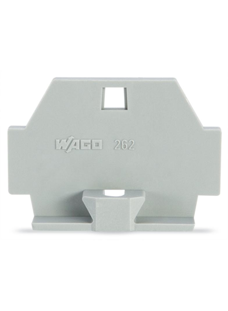 ścianka końcowa z mocowaniem śrubowym szara