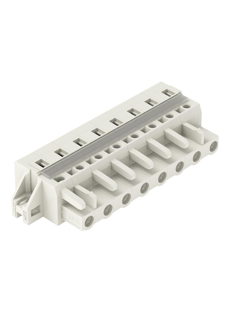 Gniazdo MCS‑MIDI Classic 8‑biegunowe jasnoszare raster 7,5mm 721‑208/027‑000 /25szt./ WAGO