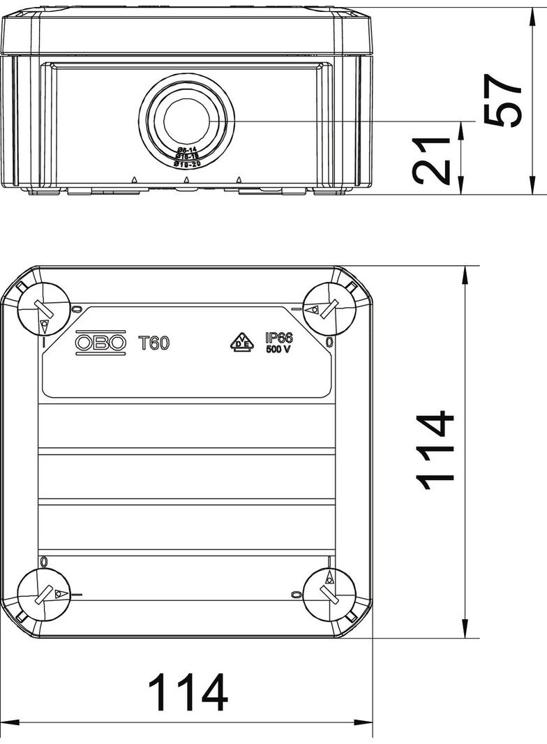 T 60, PUSZKA ODGAŁĘŹNA T-SERIA