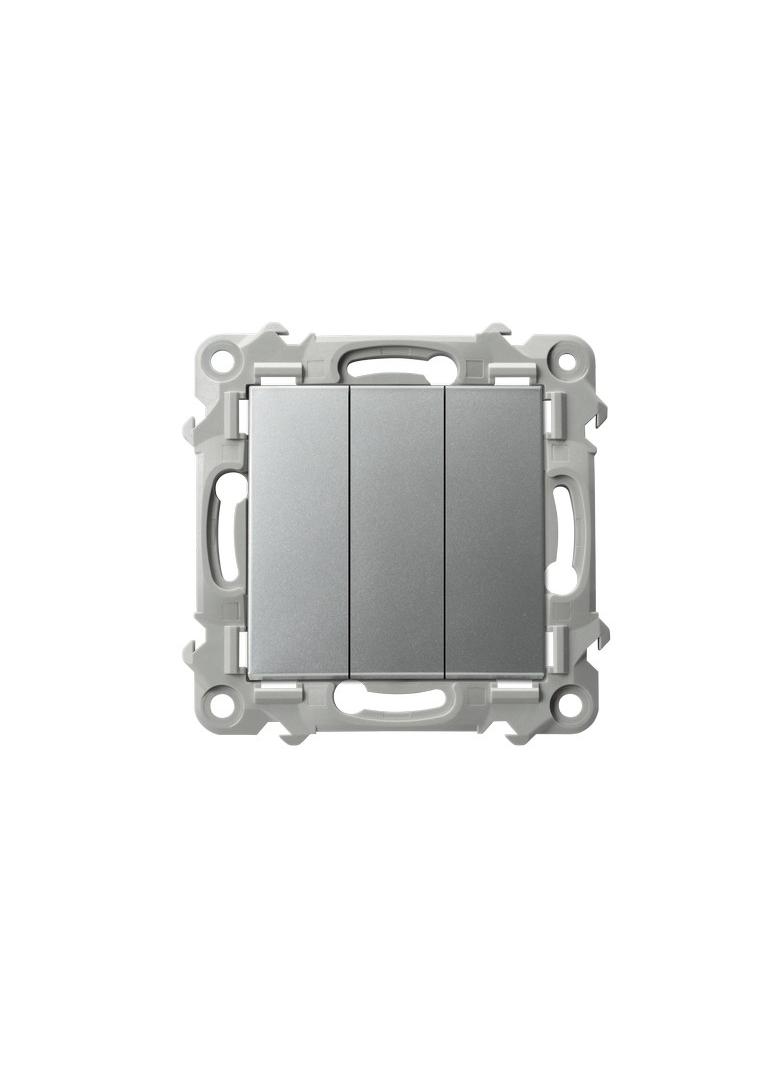 SZAFIR Łącznik potrójny - kolor srebro