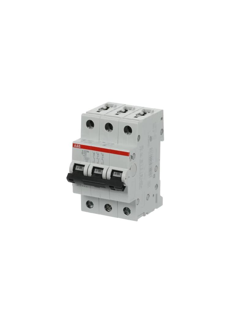 S203M-B10 Wyłącznik nadprądowy 10kA 3P B10A 2CDS273001R0105 ABB