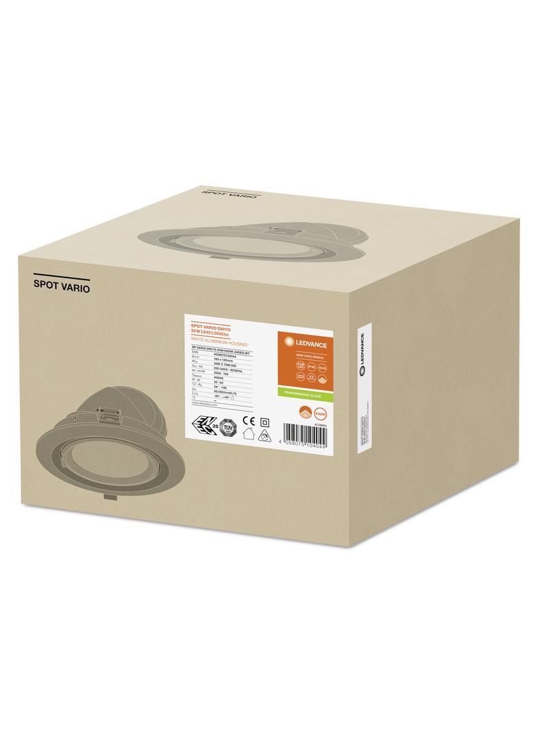 Oprawa SPOT VARIO DN170 35W 4000K 24DEG WT
