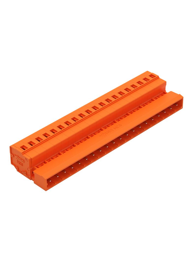 MCS-MIDI Classic wtyk 20-bieg. pomarańczowy raster 5,08 mm /10szt./ WAGO