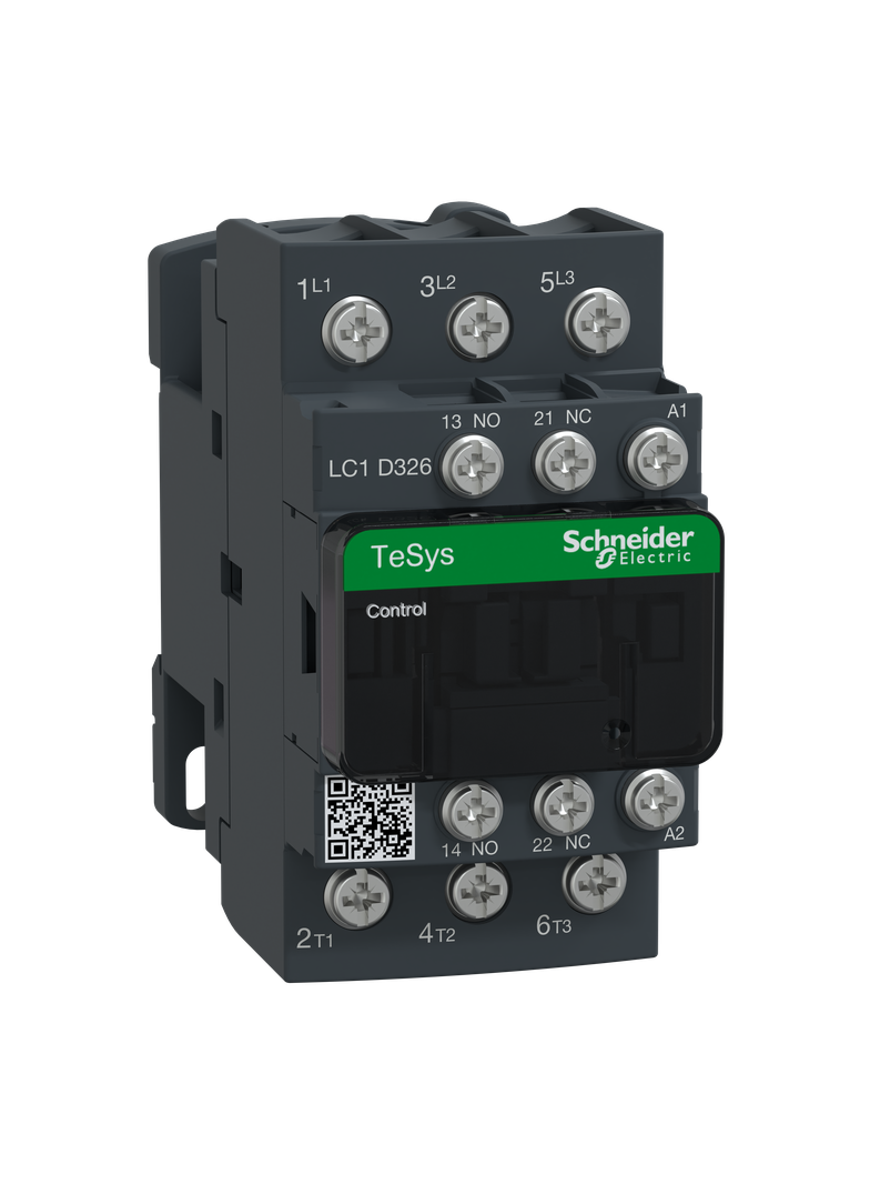 Stycznik mocy I= 32A AC-3 styki pom. 1NC+1NO nap. cewki 110 V AC LC1D326F7 SCHNEIDER