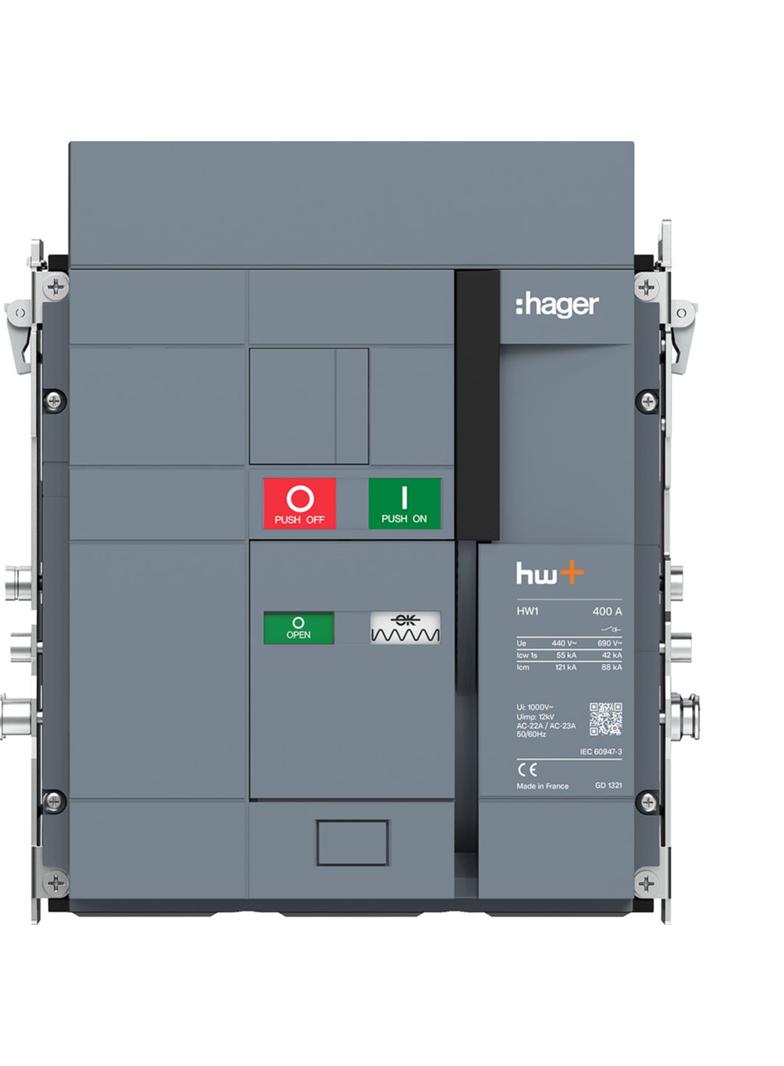 ACB HW1 400A 3P Rozłącznik powietrzny wysuwny HW1W304DS HAGER