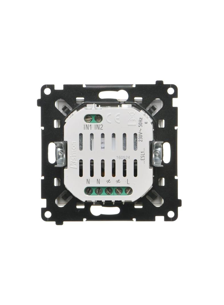 Simon 55 Ściemniacz do LED ściemnialnych klawiszowy Szampański mat