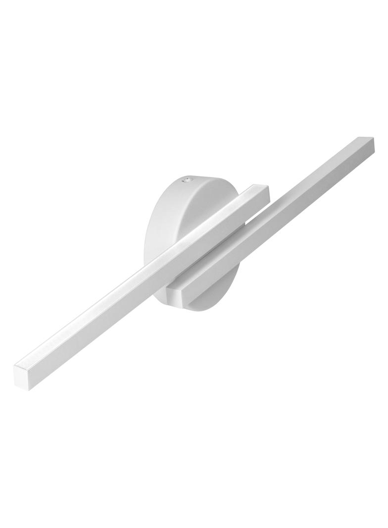 TEKANO LED 14W, lampa nad lustro, 1540lm, 4000K, IP44, dł. 55 cm, aluminium, biała