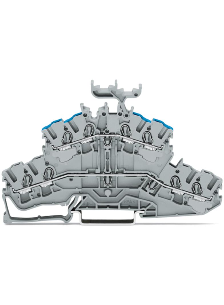 TOPJOBS złączka 2-piętrowa 2,5 mm2 szara