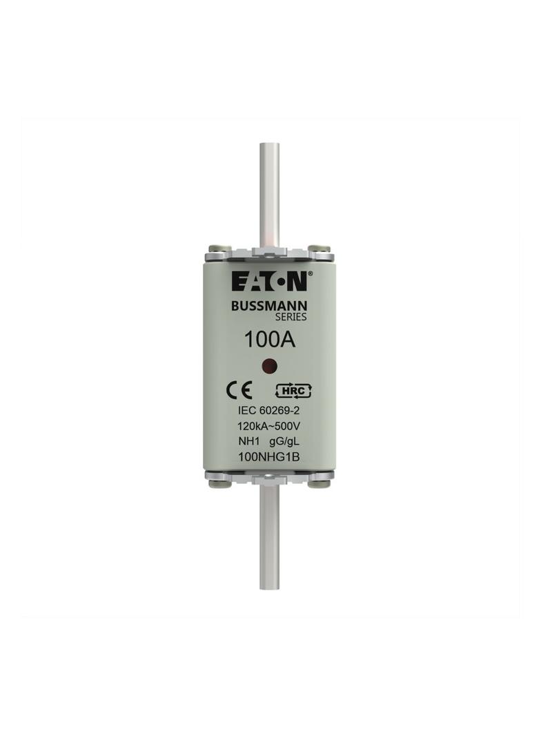 NH FUSE 100AMP 500V gG SIZE 1 DUAL IND Wkładka NH1 100A 500V GL/GG podwójny wskaźnik 100NHG1B EATON