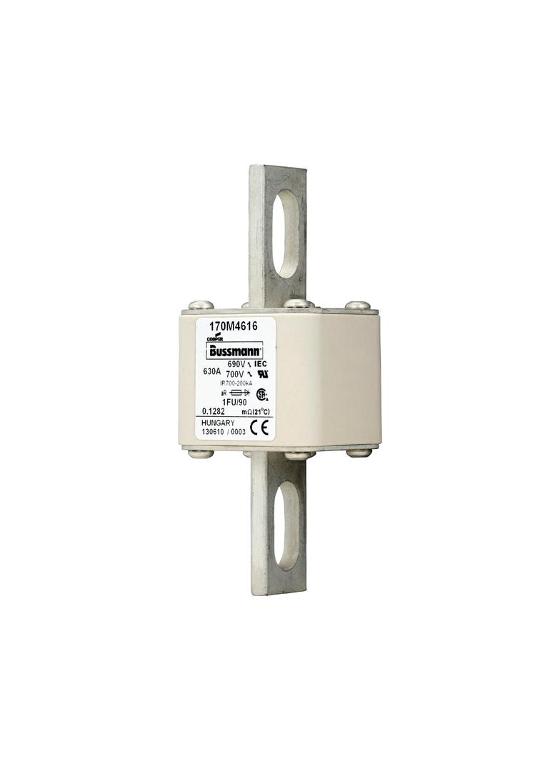 FUSE 630A 690V 1FU/90 AR UC Wkładka szybka 630A AC 690V rozmiar 1 53x69x136 mm aR IEC UL, 170M4616 E