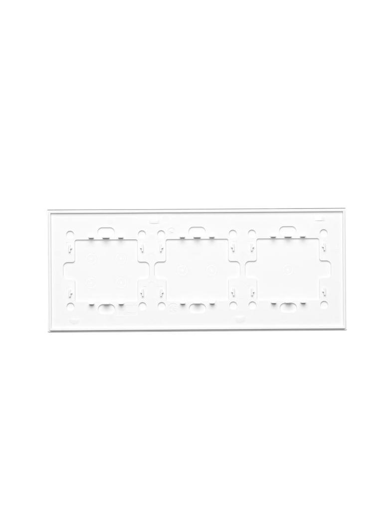 Simon 54 Touch Panel dotykowy S54 Touch 3 moduły 1 pole dotykowe + 2 pola dotykowe poziome + 4 pola dotykowe biała mgła DSTR3124/70 KONTAKT