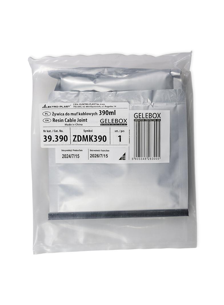ZDMK390 Żywica do muf kablowych 390ml GELEBOX czarna 39.390 OPATÓWEK