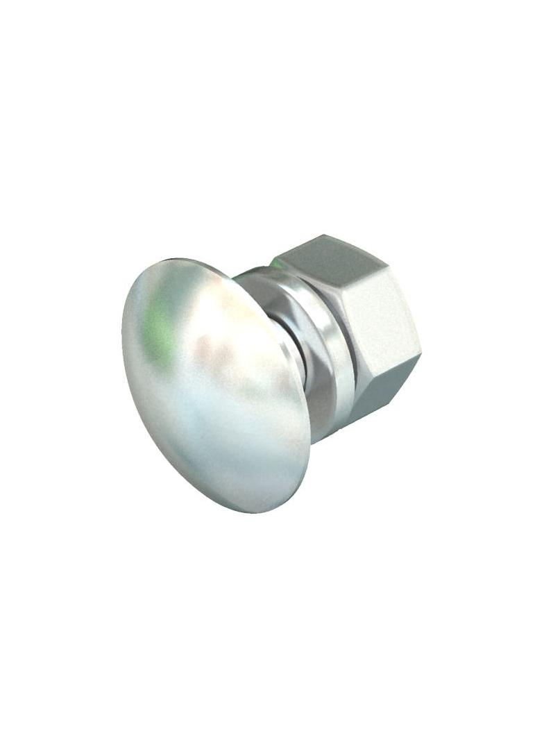 ŚRUBA Z ŁBEM GRZYBKOWYM M6X12