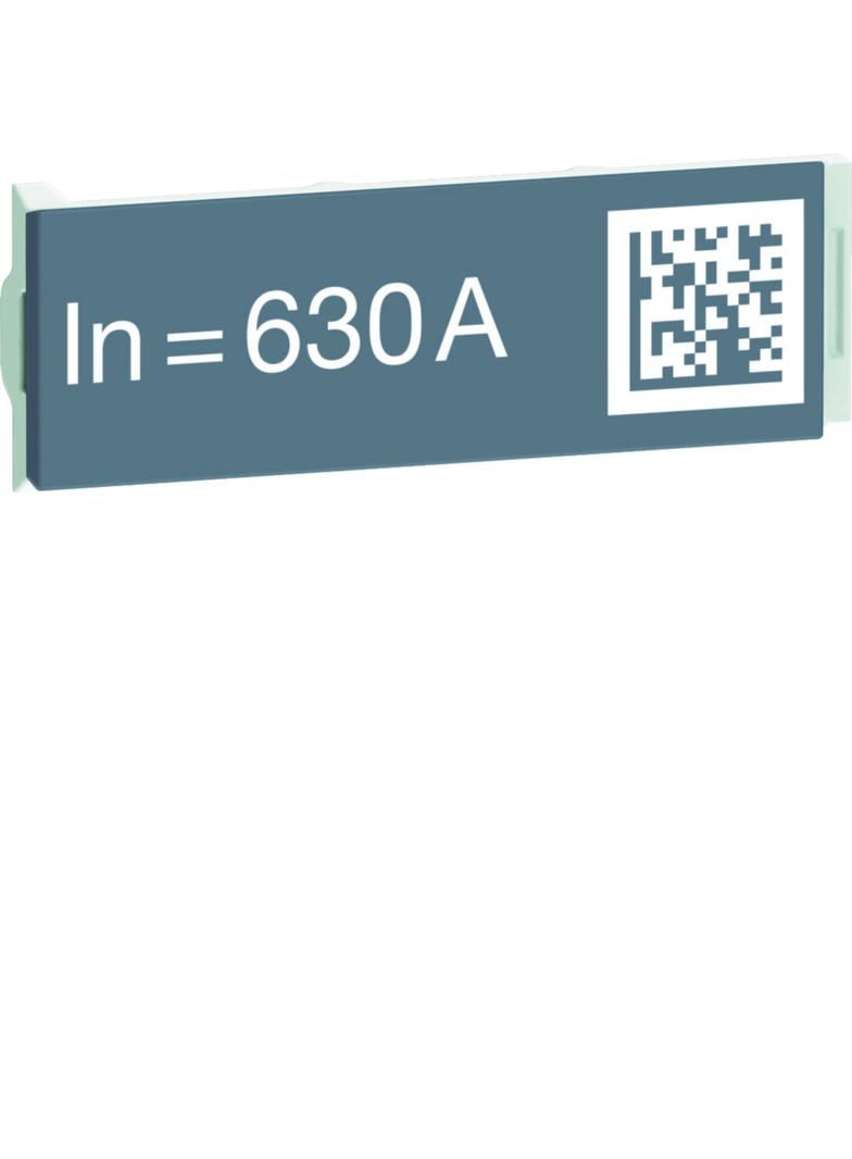 ACB HW1 Wtyczka z oznaczeniem znamionowym wyłącznika 630A