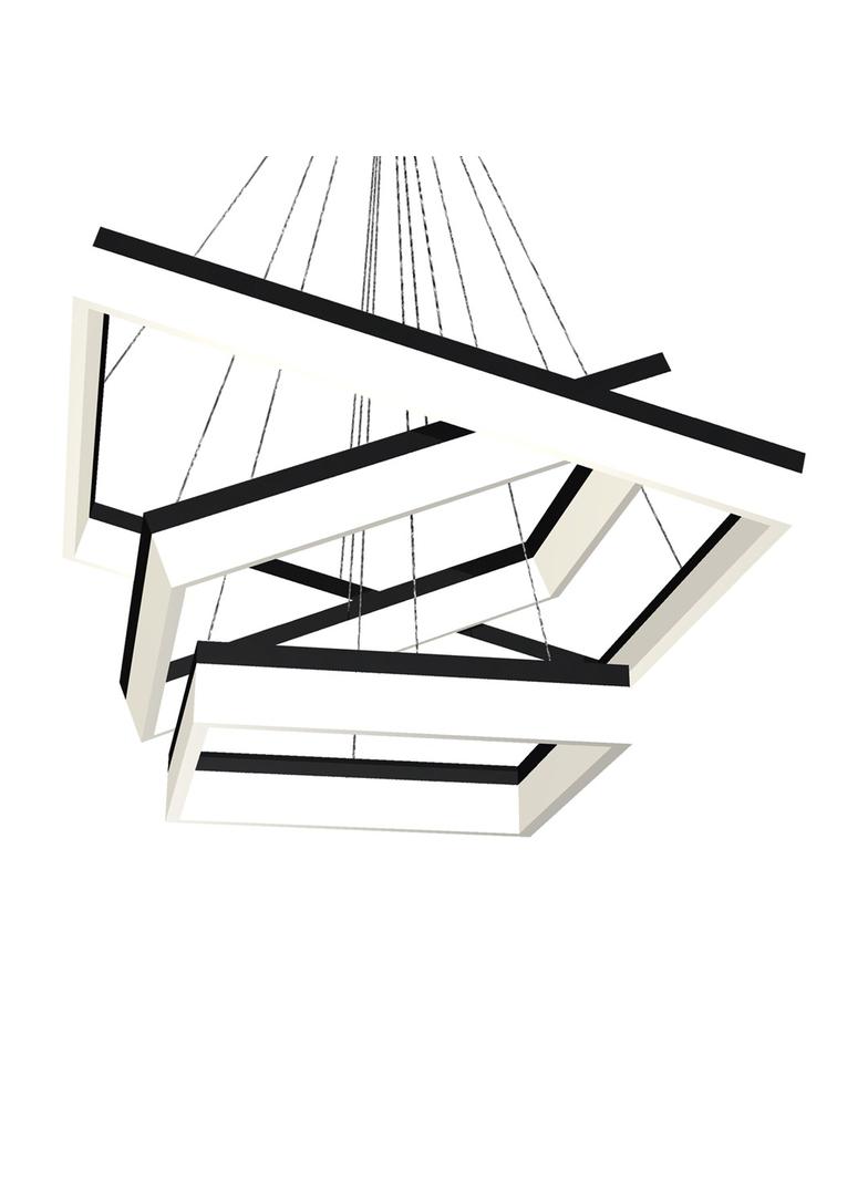 Milagro lampa wisząca LED Nero 140W 9800lm 4000K ML083