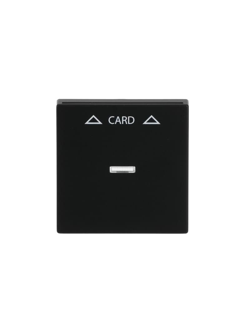FUTURE Pokrywa do wyłącznika na kartę Do mechanizmu 2025 U czarny matowy