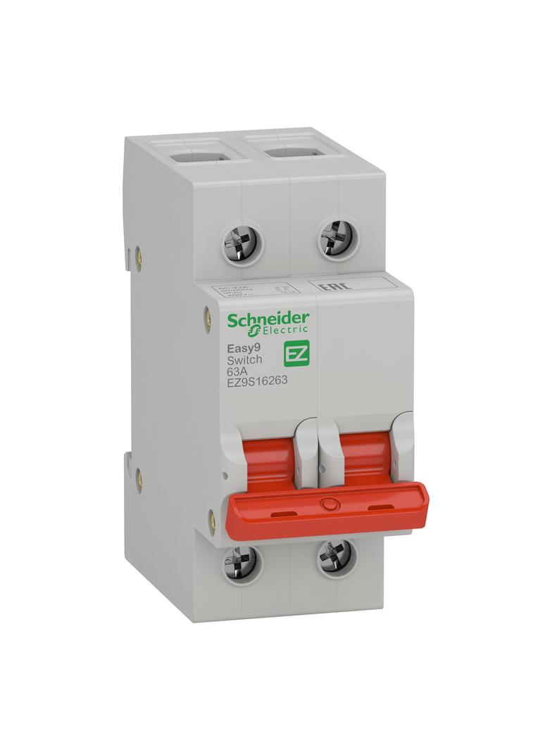 Rozłącznik izolacyjny Easy9 PRO 2P 63A EZ9S16263 Schneider