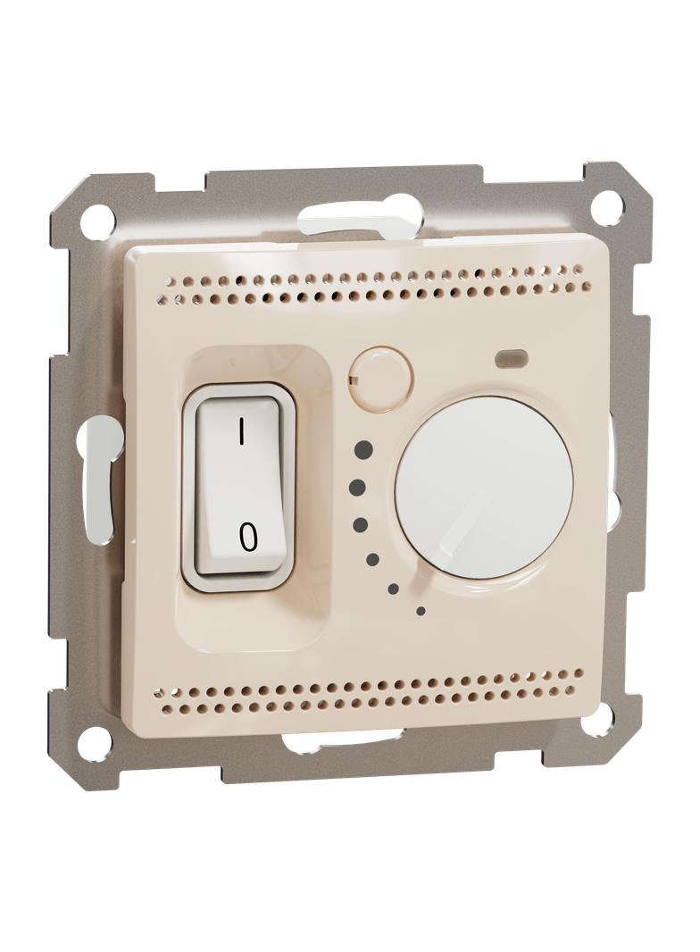 Sedna Design & Elements, regulator temperatury z wbudowanym czujnikiem, beżowy