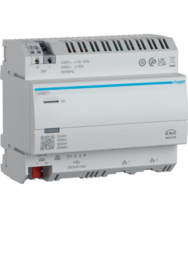 KNX e/s Serwer wizualizacyjny domovea basic z konfig. KNX easy, IoT oraz Matter