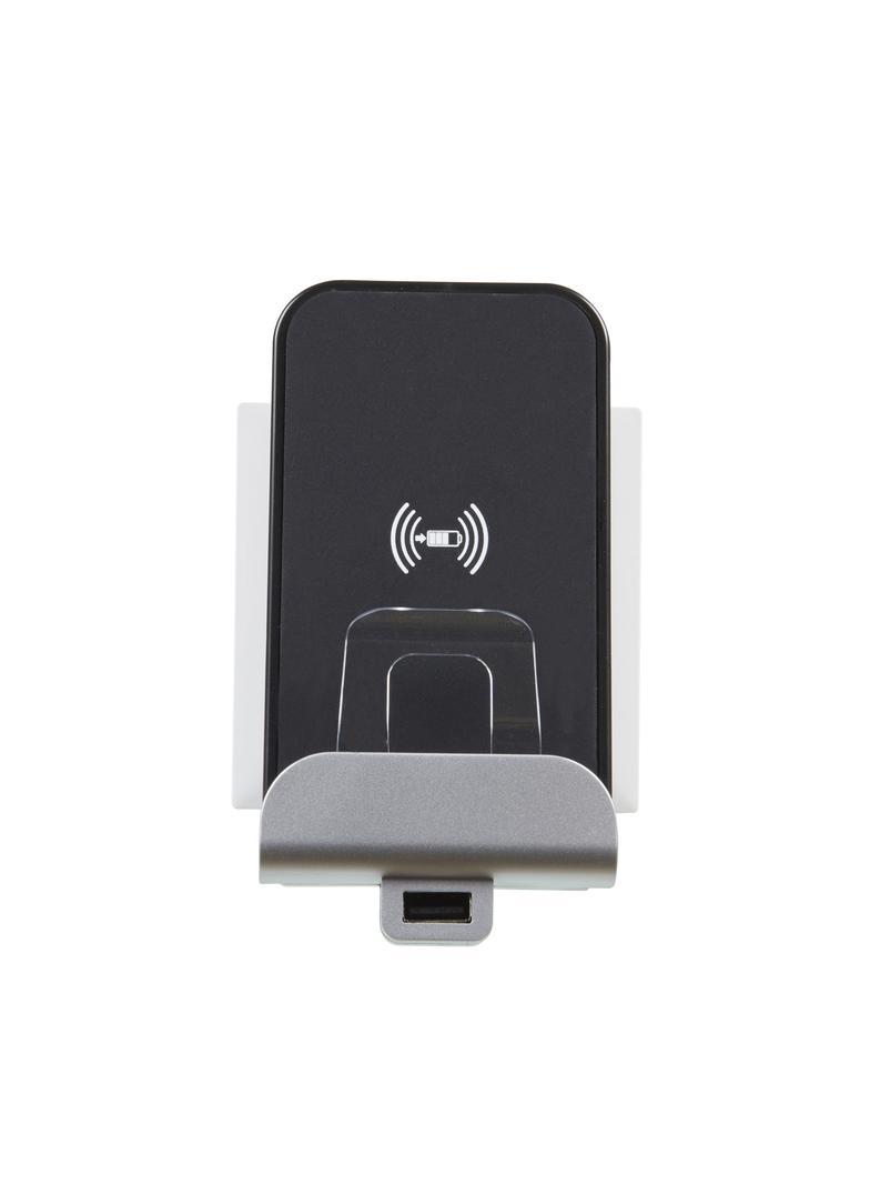 Niloe Step - ładowarka indukcyjna + gniazdo USB typu A, Legrand