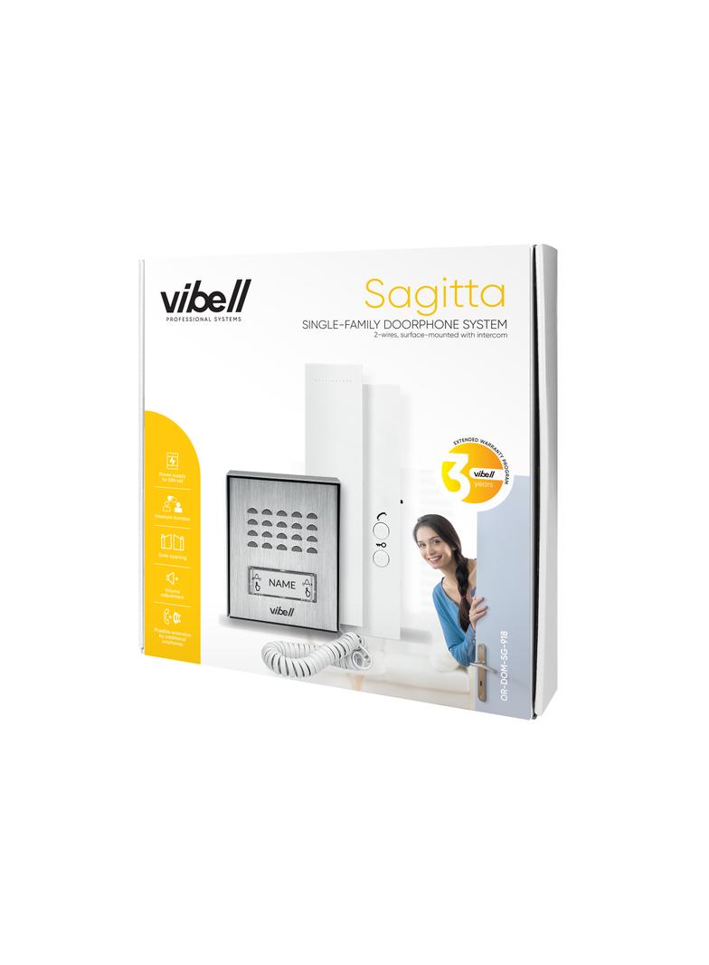 Zestaw domofonowy SAGITTA OR-DOM-SG-918 ORNO