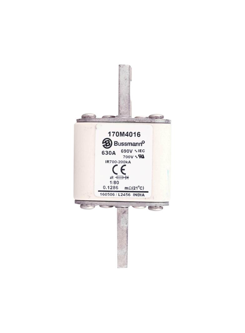 630A 690V 1/80 aR INDICATOR FUSE Wkładka szybka 630A AC 690V DIN 1 53x53x108 mm aR DIN, 170M4016 EAT
