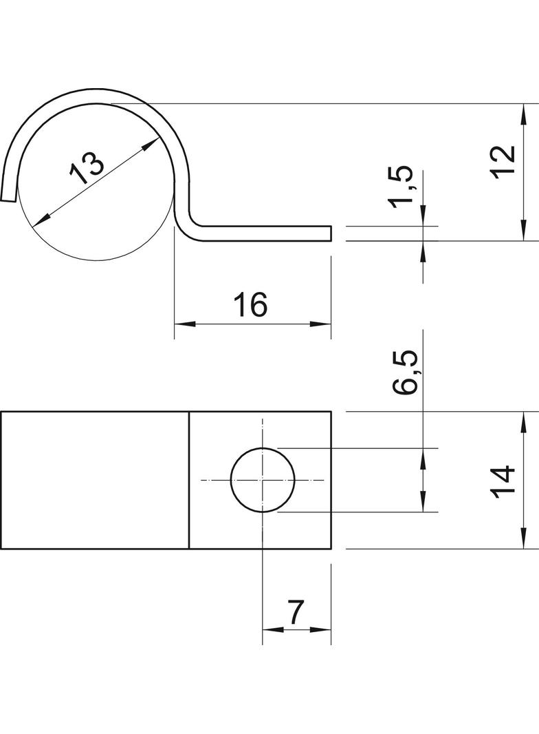 1015, OBEJMY MOCUJĄCE 13MM OC