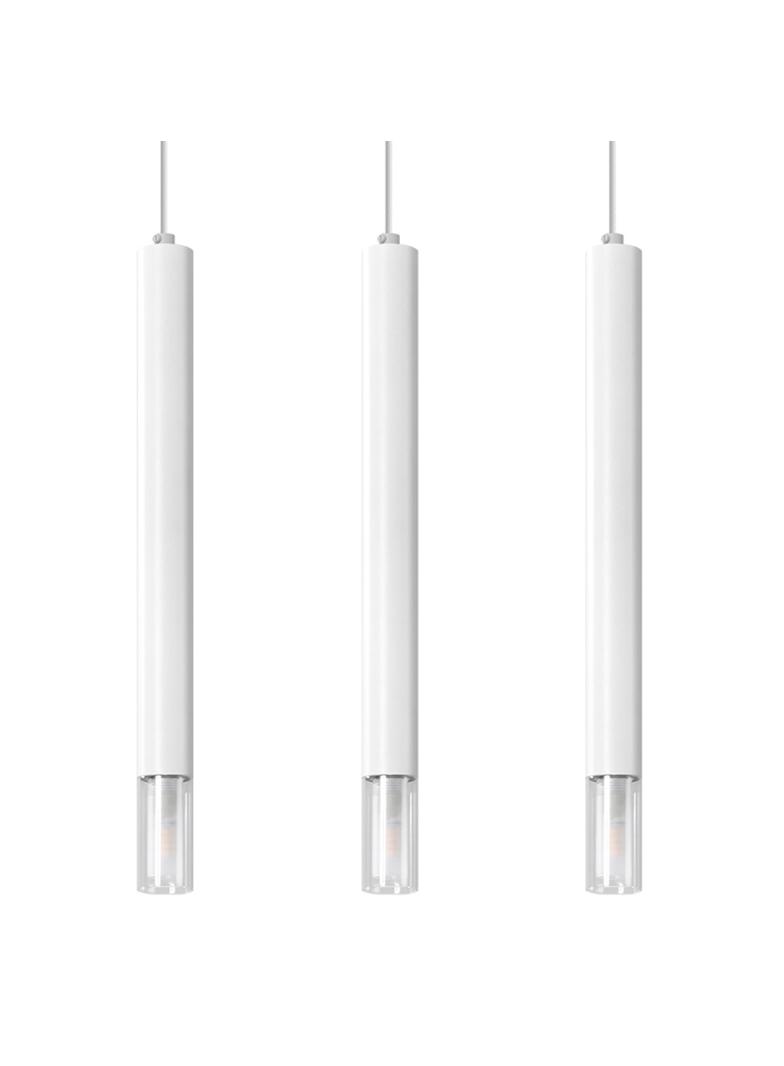 Sollux Lampa wisząca WEZYR 3 biała