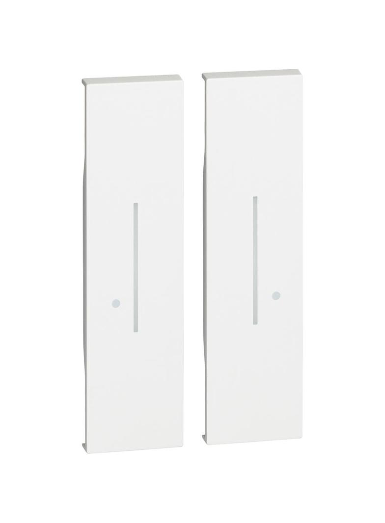 Living Now with Netatmo - Klawisze łącznika śiwecznikowego bezprzewodowego białe