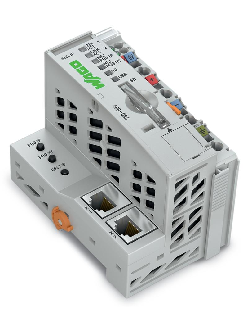 sterownik KNX IP z kartą pamięci SD WAGO
