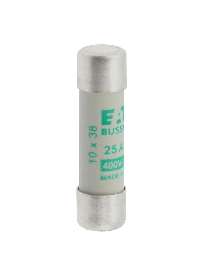 CYLINDRICAL FUSE 10 x 38 25A AM 400V AC Wkładka cylindryczna 10 x 38mm 25A AM 500V AC C10M25 EATON