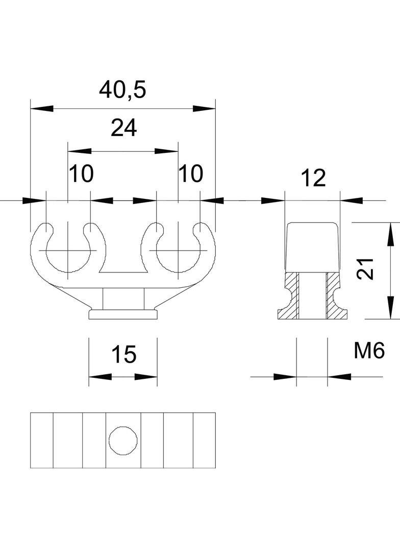 2962/2, UCHWYTY COKOLOWE 10+10 SZ.
