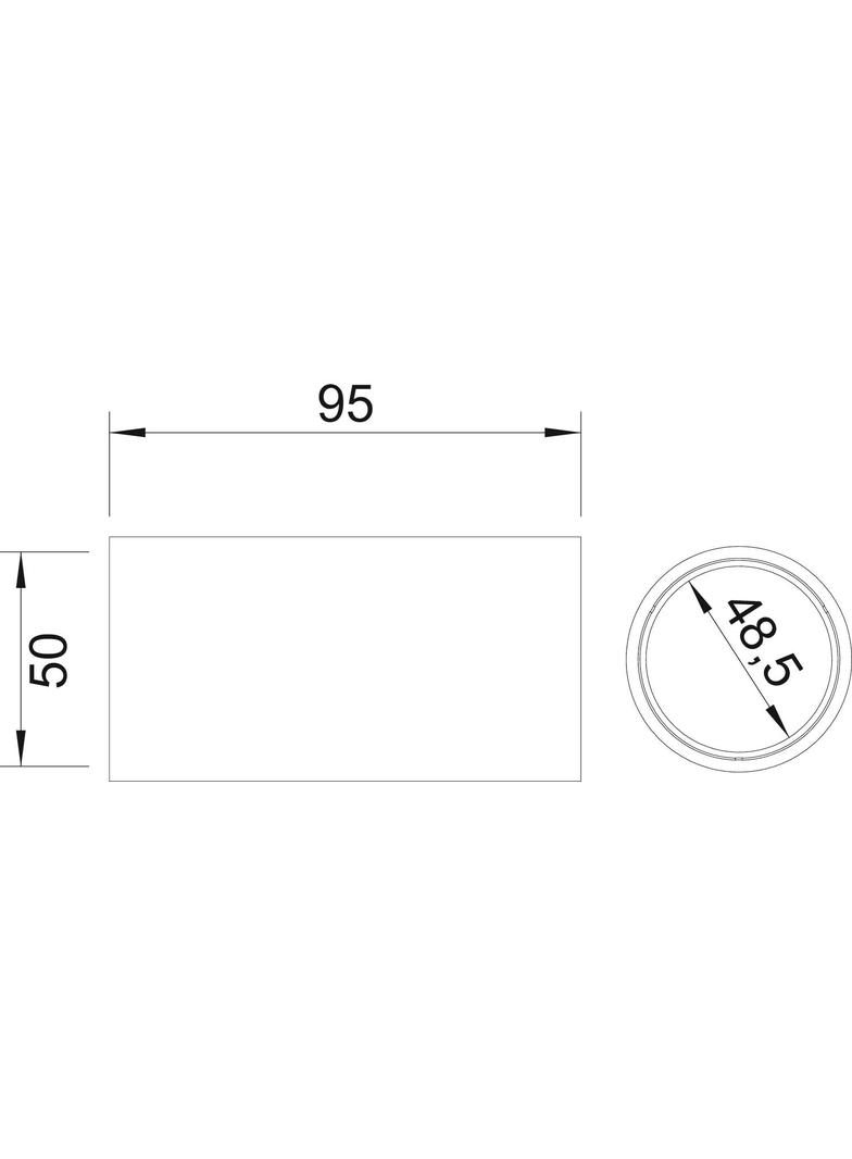 KVH50 LGR, MUFA ŁĄCZ. KVH50 TW.SZT.