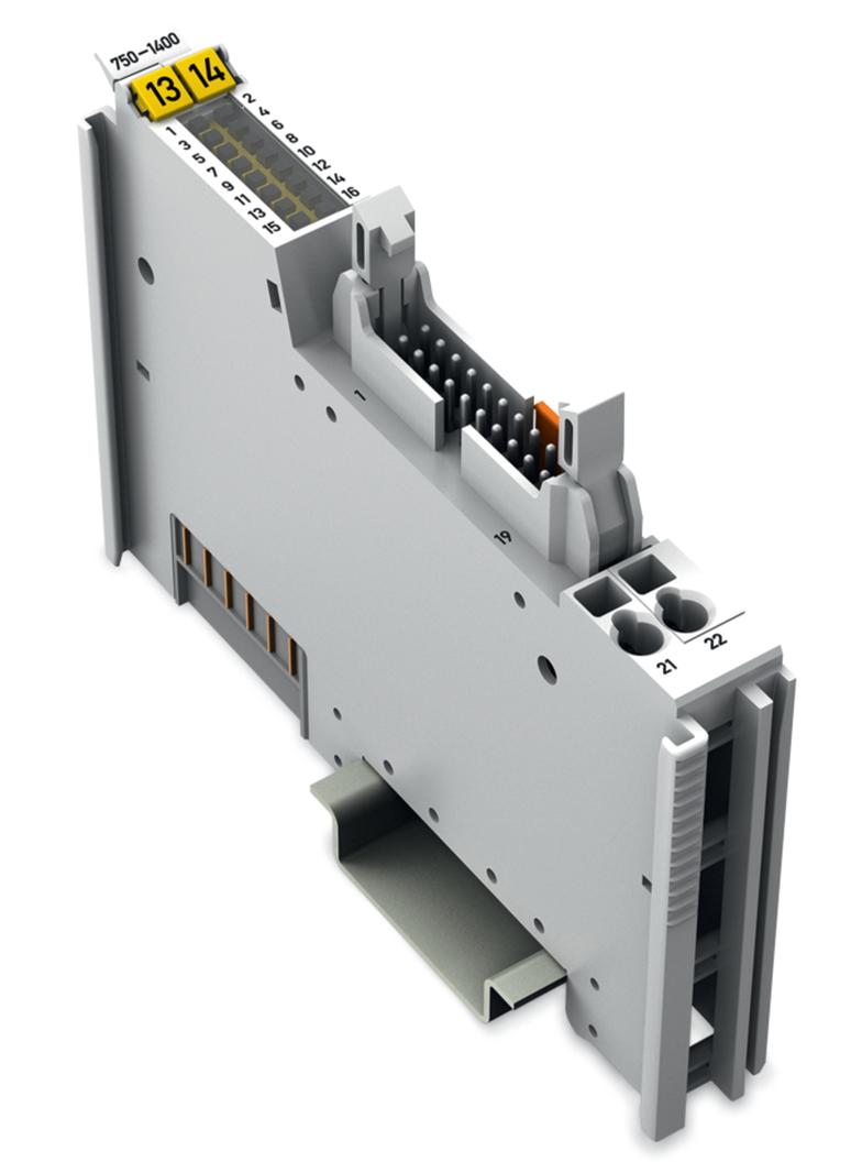 moduł 16DI 24V DC 3.0ms ze złączem do przewodu taśmowego WAGO