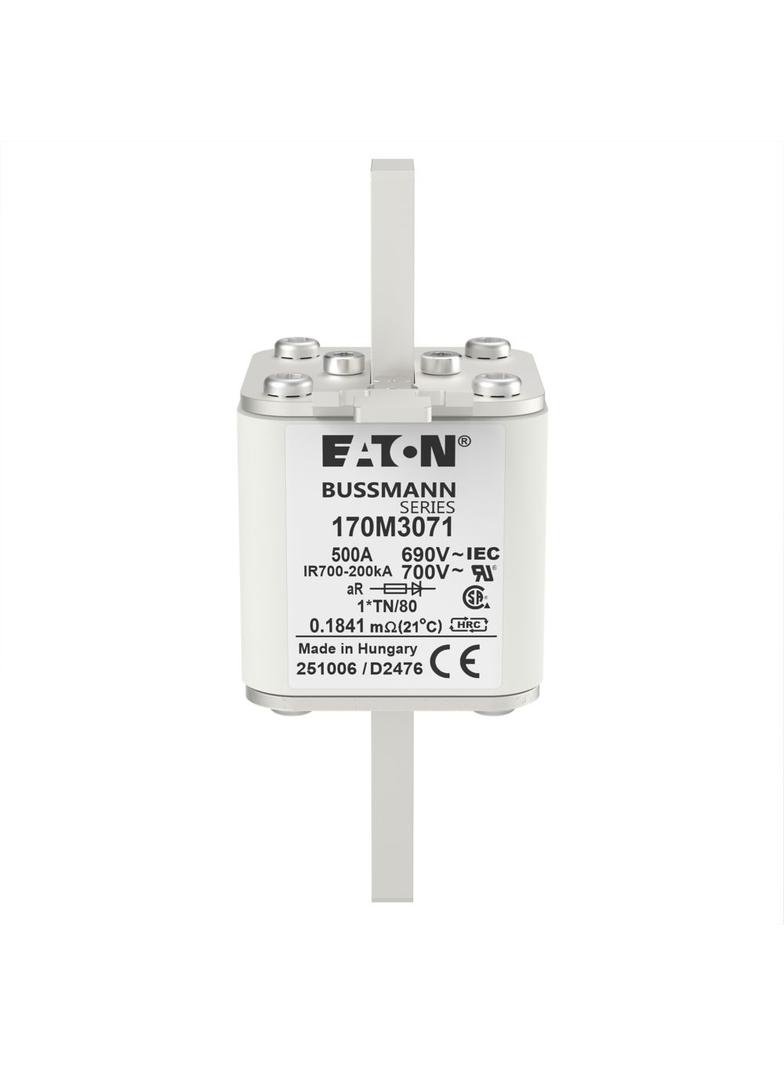 500A 690V 1*TN/80 aR INDICATOR FUSE Wkładka szybka 500A AC 690V compact DIN 1 45x58x104 mm 170M3071