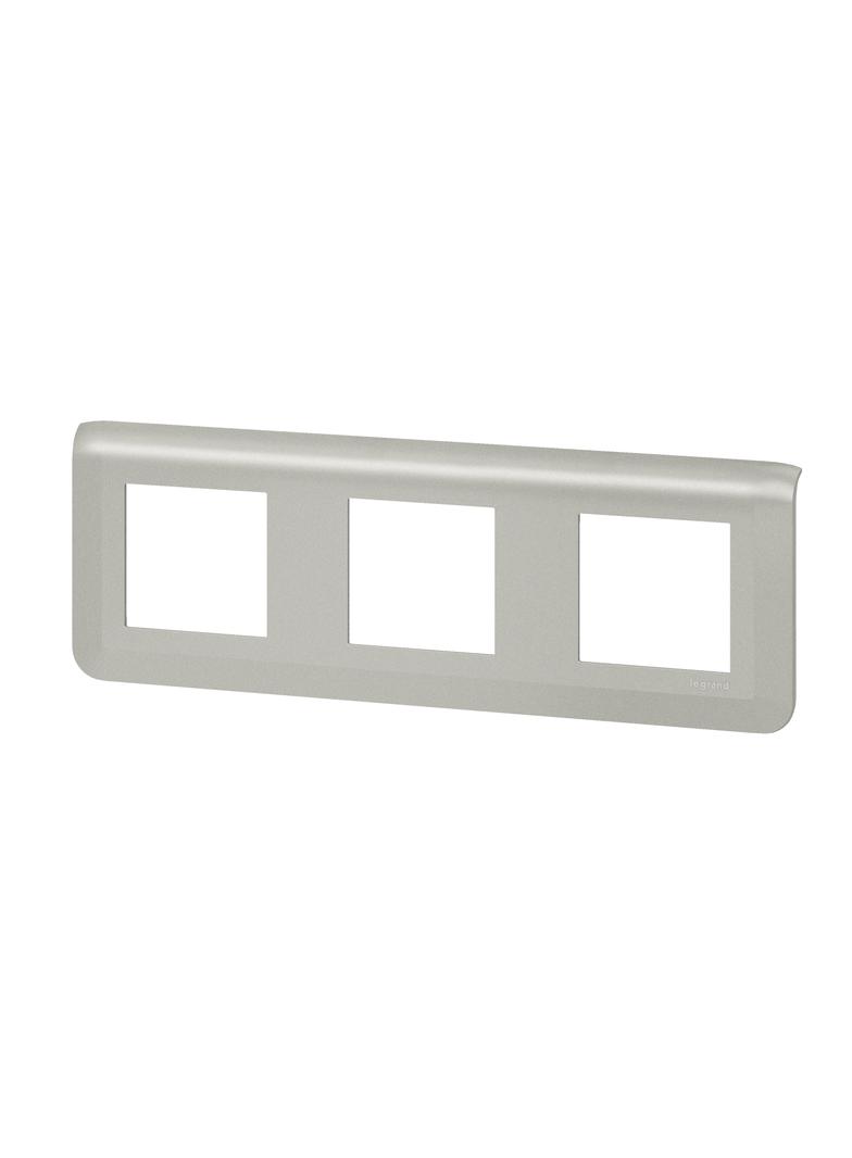 Mosaic - Ramka 3x2 Modułowa Pozioma - Aluminium 079306L LEGRAND