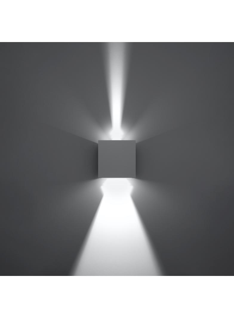 Sollux Kinkiet LUCA biały LED IP54 SL.0544