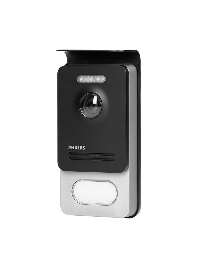 Philips WelcomeEye Compact Zestaw wideodomofonowy bezsłuchawkowy kolor LCD 4,3" menu OSD stero 53110