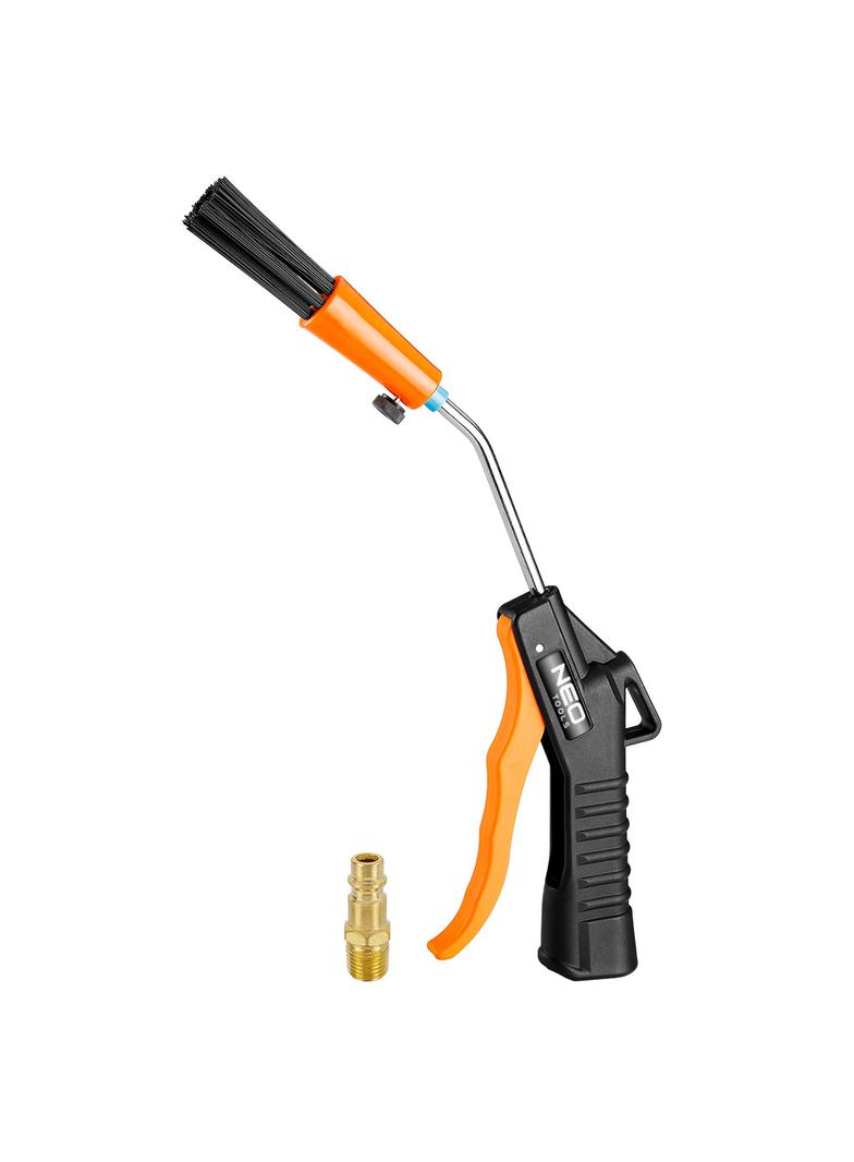 Pistolet do przedmuchiwania ze szczotką