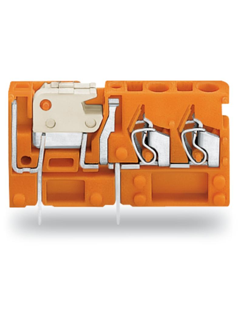 złączka do płytek drukowanych rozłączalna pomarańczowa ras. 5,08mm