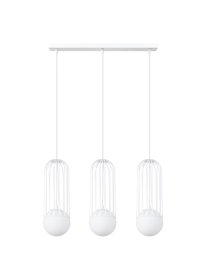 Lampa wisząca BRINA 3L biała