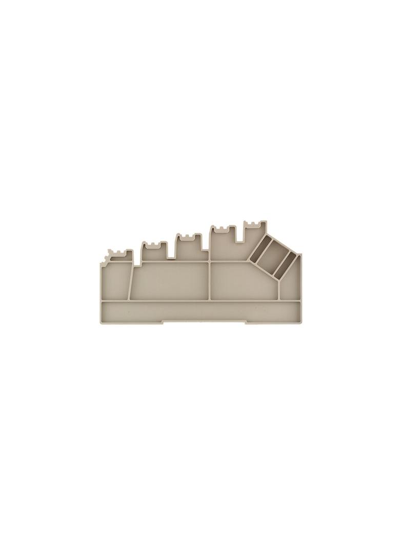 AP ZRV1.5 DB Płytka końcowa (styki), 89.2 mm x 5 mm, Ciemnobeżowy /10szt./ 1698180000 WEIDMÜLLER