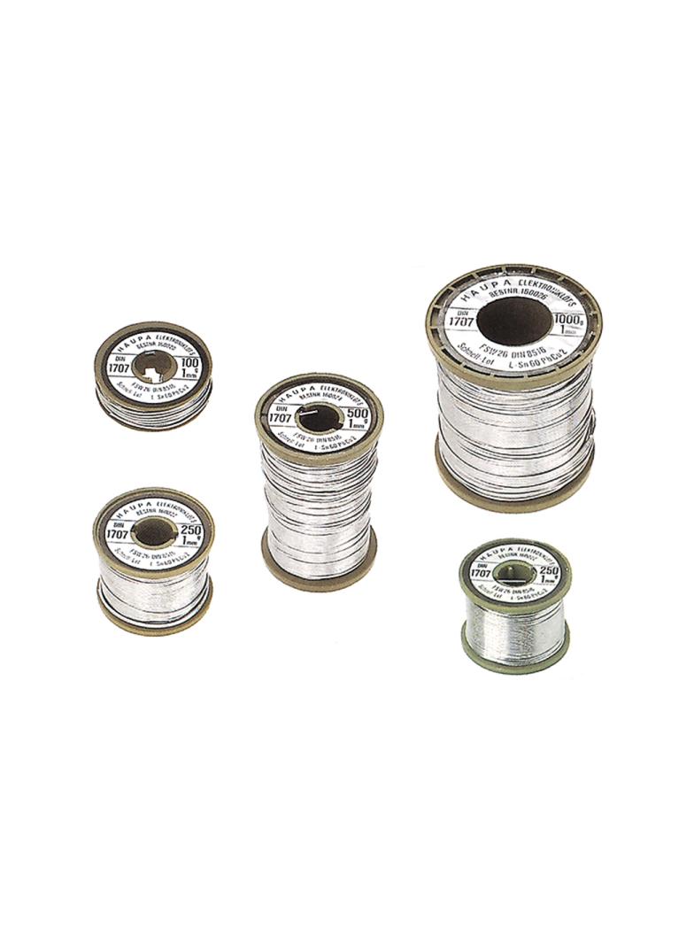 Drut lutowniczy bez ołowiu S-Sn 99 Cu1 2,5% 1,5mm 500g 160444 HAUPA
