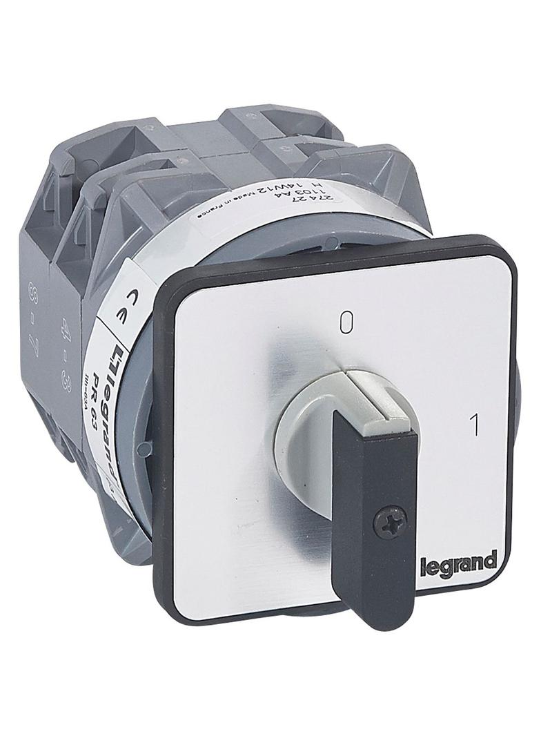 Przełącznik Krzywkowy 0-1 Pr63 63A 3P 027427 LEGRAND